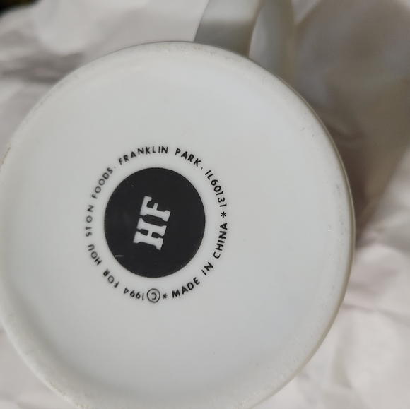 COCOA Coffee Cup Mug White with Red, Green, Black text - Picture 4 of 5